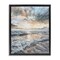 Stupell Industries Cloud Break over Sea Floater Framed Canvas Wall Art Design by Petal Prints Design